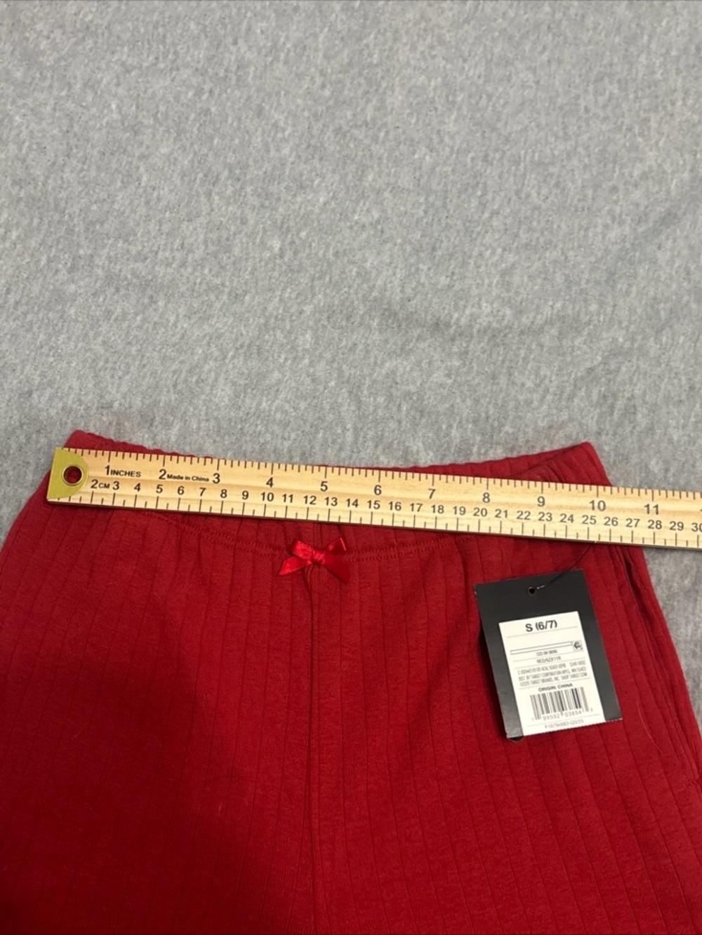 art class Red Ribbed Two-Piece Matching Set Small - Picture 9 of 10